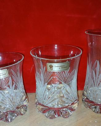 Set bicchieri vintage.