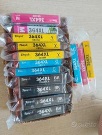 Lotto cartucce stampante HP 364 XL  nuove