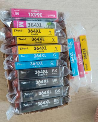 Lotto cartucce stampante HP 364 XL  nuove