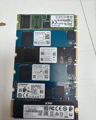 SSD vari usati
