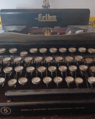 Macchina da scrivere anni  40 Seidel & Naumann
