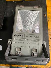 5 fari proiettori illuminazione disano Rodio1 70W