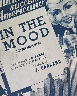 in the mood spartito/ partitura 