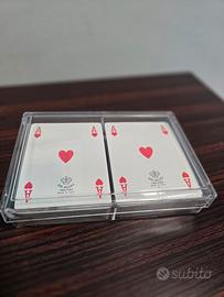 Due Mazzi di carte da gioco Dal Negro nuovi