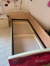 Letto  contenitore singolo