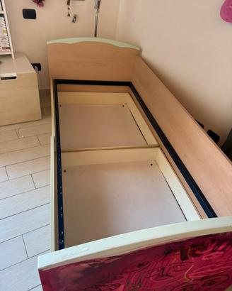 Letto  contenitore singolo