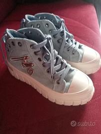 scarpe estive in jeans