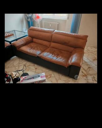 divano pelle redwall rossi di albizzate