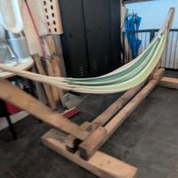 amaca con supporto artigianale 