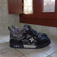 Scarpe Louis Vuitton x Swarovski 