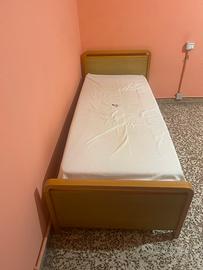 letto singolo con materasso