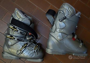 Scarponi sci donna Tecnica taglia 36 grigio argent
