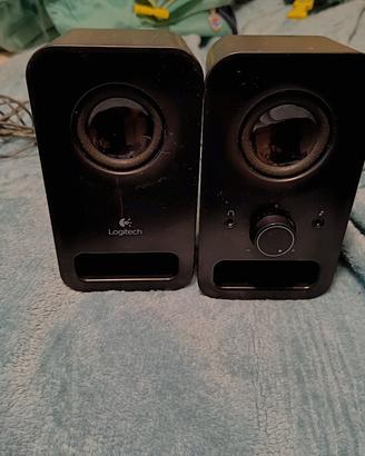 casse per pc logitech z 150 ben tenute 