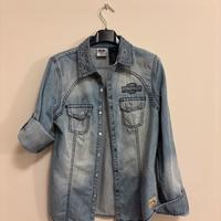 Nuova. Camicia jeans Harley Davidson taglia S
