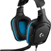 Logitech G432 Cuffie Gaming Cablate, Audio Surroun