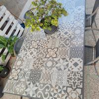 Set Tavolo+Sedie da giardino 