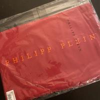 Philipp plein sciarpa rossa/bordeaux