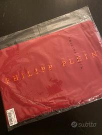 Philipp plein sciarpa rossa/bordeaux