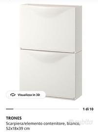 Contenitore porta scarpe Ikea