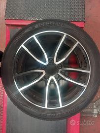 Cerchi in lega da 17 con gomme estive 205/55r17
