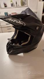 casco Airoh black matte