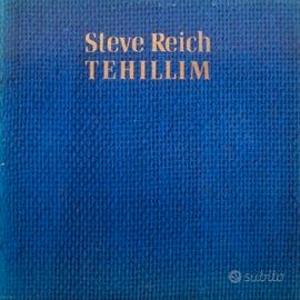 Steve Reich - Tehellim (vinile japanese press)