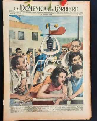 La Domenica del Corriere 5 settembre 1954 Modena