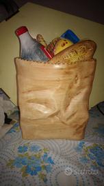 Vaso decorato ceramica di Bassano
