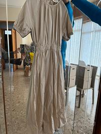 Vestito Vicolo grigio con schiena scoperta tg 42