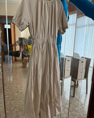 Vestito Vicolo grigio con schiena scoperta tg 42