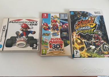 3 giochi Super Mario