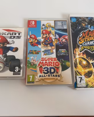 3 giochi Super Mario