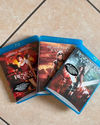 Resident evil bluray