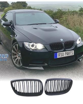 GRIGLIE BMW E92 E93 06-10 LOOK M NERO OPACO