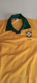 maglia calcio Brasile nazionale no match worn 