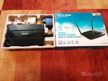 Modem Router TP Link ADSL2+ TD-W8970