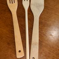 mestoli nuovi in legno