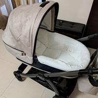 trio bebè + bassinet stand 