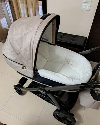 trio bebè + bassinet stand 