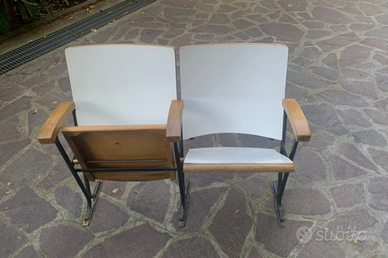 Sedie Cinema Vintage - PREZZO RIBASSATO !