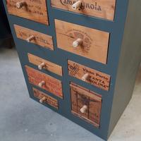 cassettiera " cassette di vino" 