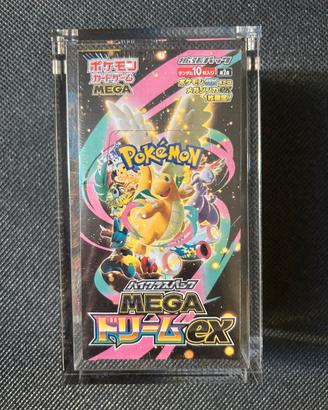 Pokemon mega dream ex box jap sigillato con teca