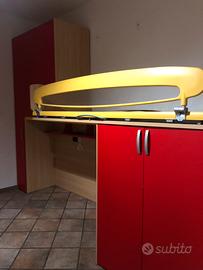 Parete cameratta bimbi e ragazzi