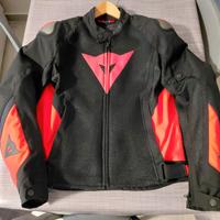 Giacca moto dainese tg 52 estiva