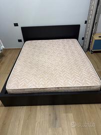 Letto Ikea con rete e materasso