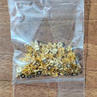 Fermagli oro per orecchini bigiotteria 