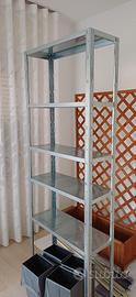 Scaffale in alluminio