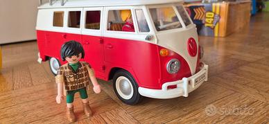 Furgone campeggio Playmobil Volkswagen T1 (70176)