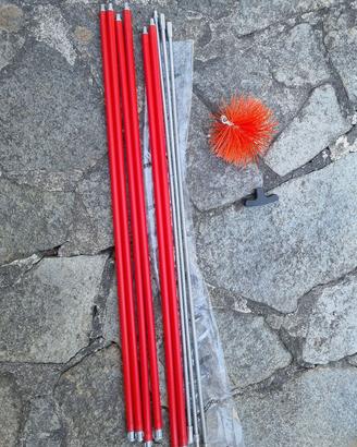 Kit pulizia canna fumaria e stufa a pellet NUOVO