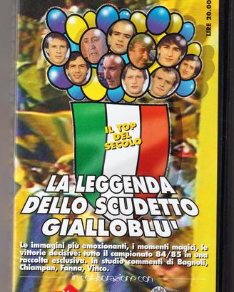 Vhs la leggenda dello scudetto gialloblu 1984 '85-